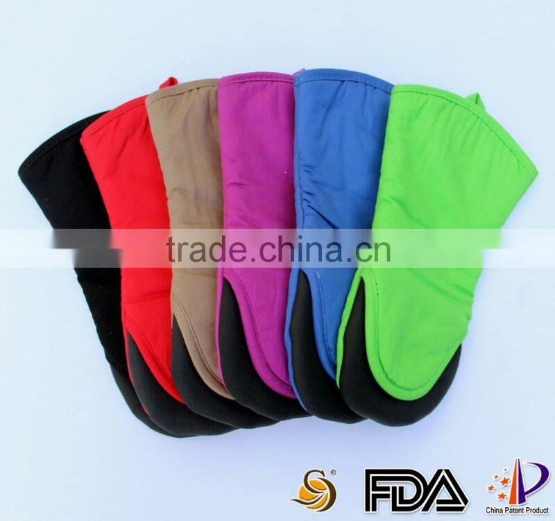 2016 Hot sale Heat Resistant Waterproof Neoprene Oven Gloves support Trade Assurance