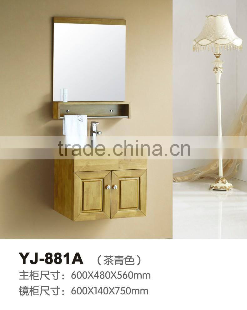 New arrival best disign wall hung one piece rv bathroom vanity