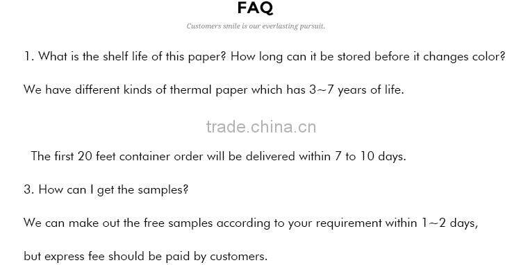 sticker paper label paper roll china supplier