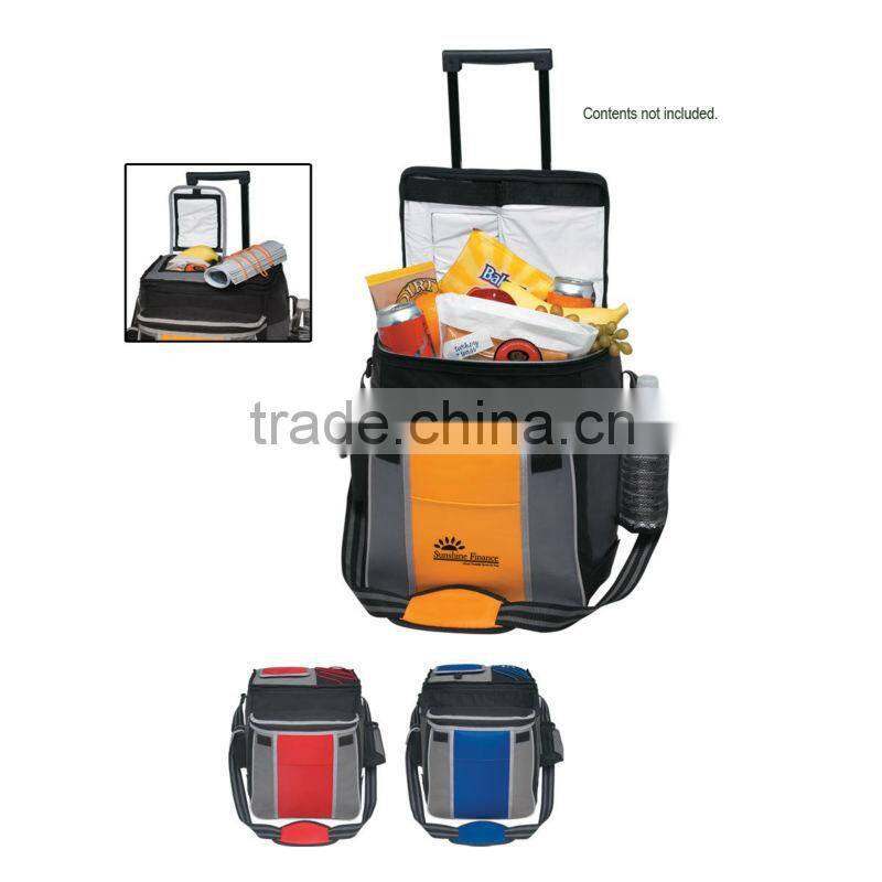 Flip Flap Rolling Kooler-Red