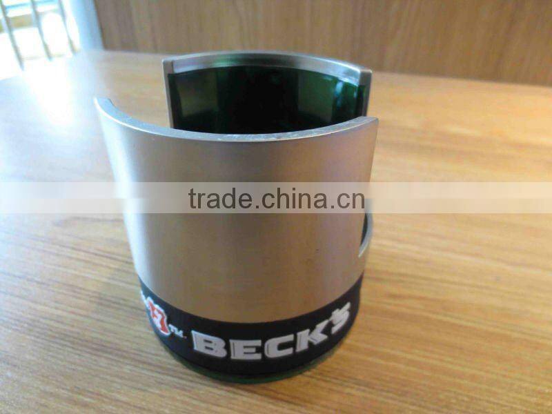 plastic nickel plated coaster holder