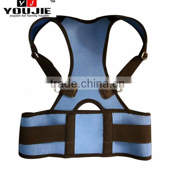 Factory supplier adjustable magnetic posture brace as seen on tv