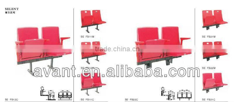 simple outdoor fixed cricket tip-up stadium chair,retractable seating ,bleacher chair for public events,gams,education,sports