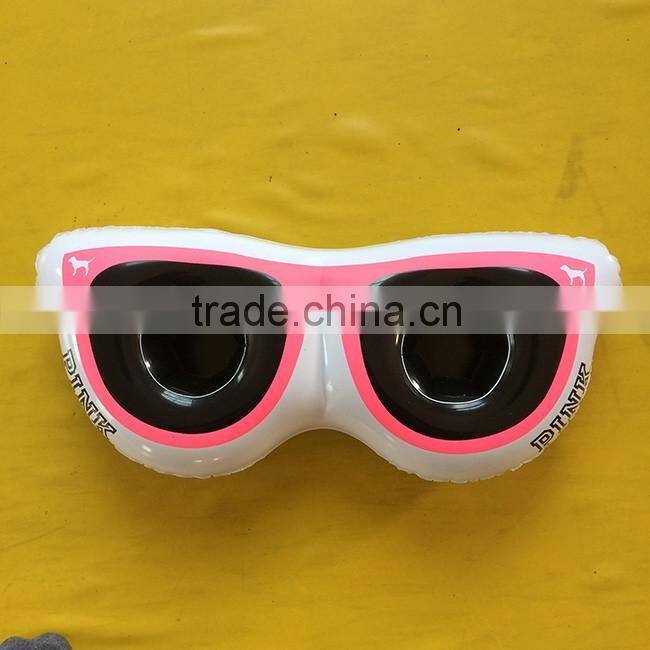 duck flamingo palm tree floating drink holder, pool party drink float