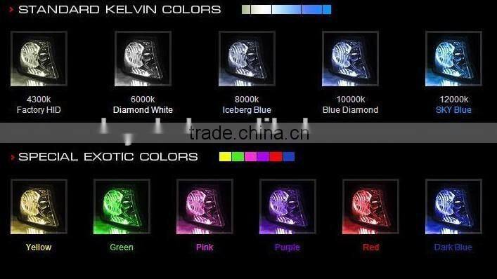 Car light source HID xenon bulb 12V DC H14