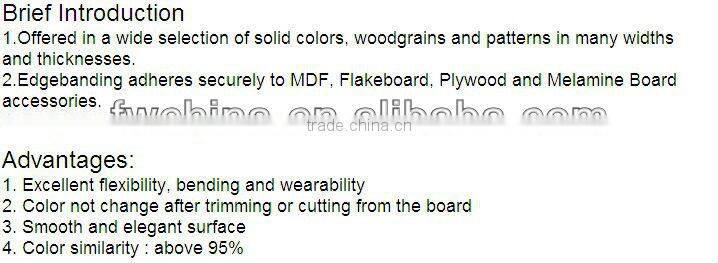 pvc t profile edge banding
