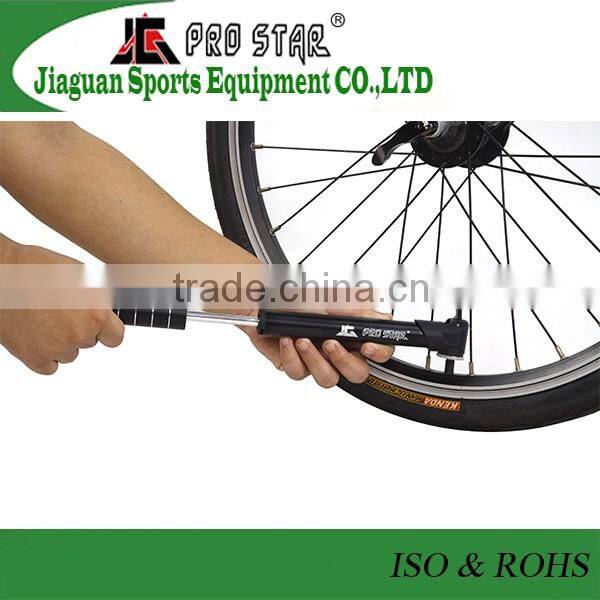 High end double action mini bicycle Hand Held Air pump