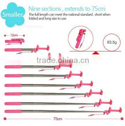 New product zenfone selfie stick 2016 gyro stabilizer for cameras selfie stick for iPhone android