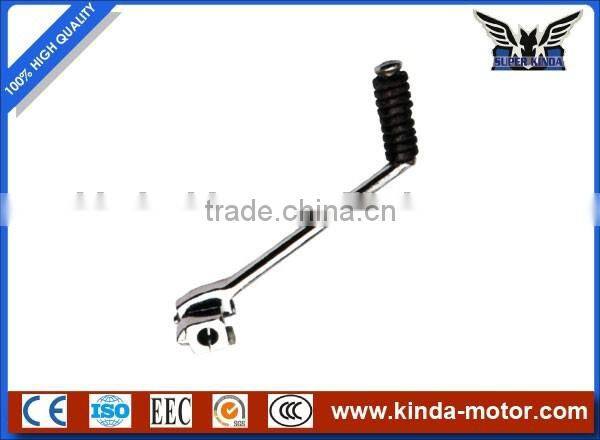 0080009 BAJAJ Motorcycle kick starter pedal high quality chromed with rubber parts