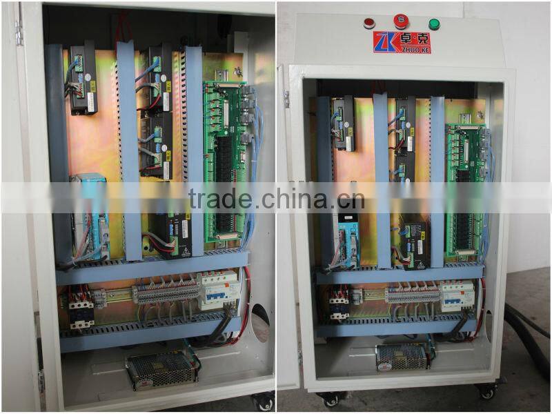 4 Spindles 4 Axis CNC Router With Moving Table Original 4 Axis NcStudio Controlling 1300*130mm ZK-1313-4