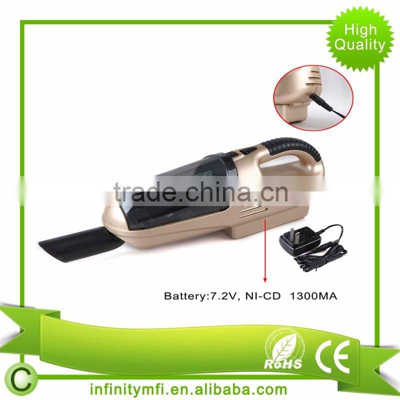 Amazon New Product Dry Whirlwind Function Rechargeable Cordless Hand Hold and Household/Car Vacuum Cleaner Online Shopping