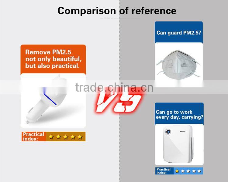 Custom eliminate secondhand smoke and fresh air freshener for car