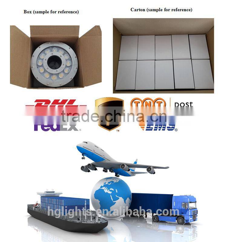 Remote / DMX / WiFi control LED Fountain Light 9W 12W