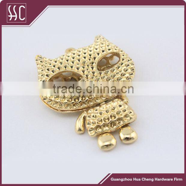 Hot Sale Metal Animal Hanging Decoration For Handbags