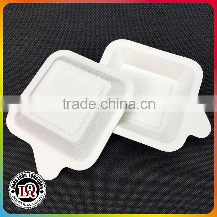 Biodegradable Bagasse Animal Small Food Tray