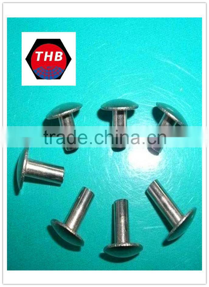 DIN7338 Flat round head rivet