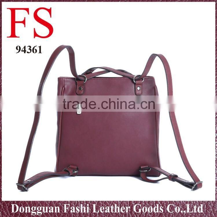 2016 latest high quality fashion pu backpacks