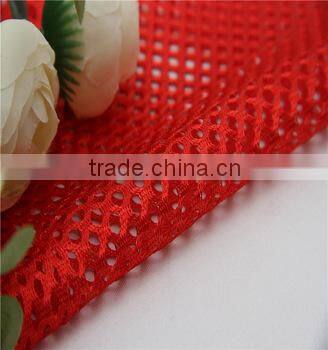 100% Polyester warp knitted mesh fabric for seat cover and bag,multicolor optional