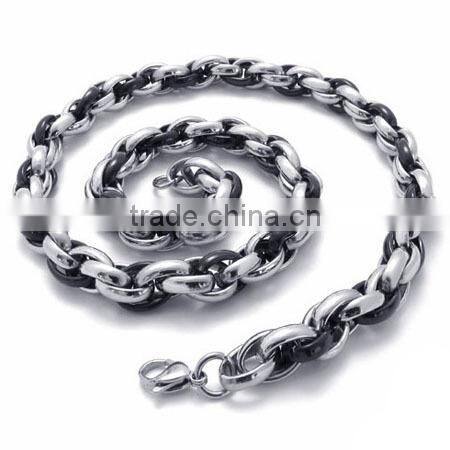 KSTONE Wholesale Stainless Steel Chain, Link Chain, Figaro Chain Necklace