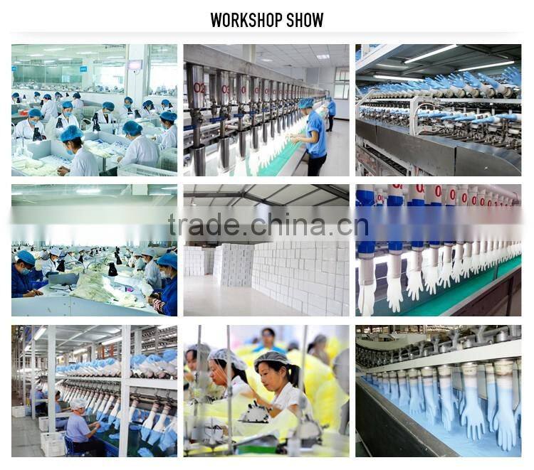 Latex Examination Gloves size S M L XL