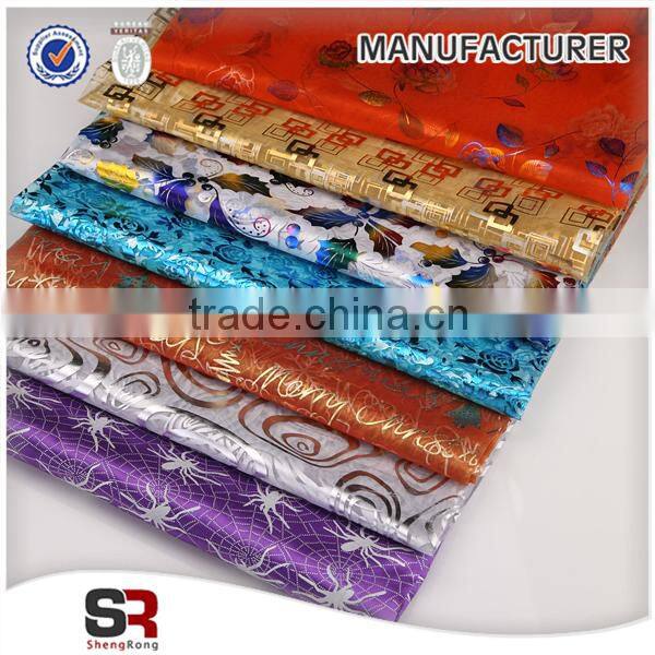 snowflake glittering different size of organza rolls fro package flower