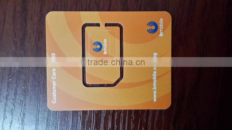 2FF/3FF/4FF GSM SIM Card for Telecom and Operator