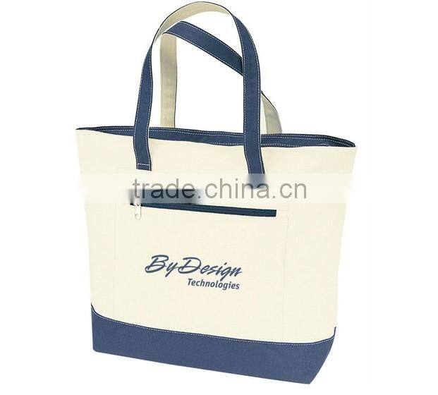 2016 fashion large capacity canvas shopping bag