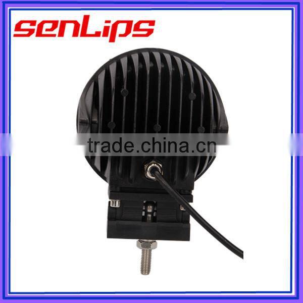 Hot-Sell 45W Circular Spot beam LED work light for all vehicles white black optional