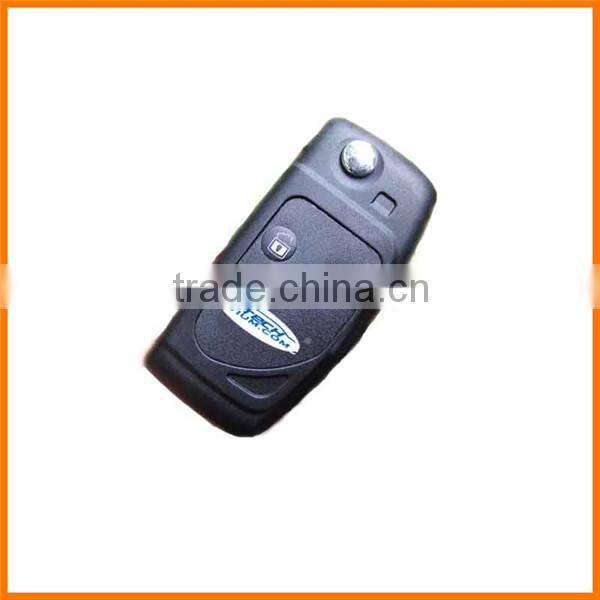 Sector 2 button modified folding flip remote key case shell for Chevrolet Epica remote key case shell with Logo