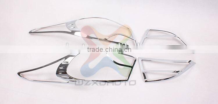 SET CHROME REAR TAIL LIGHT LAMP COVER TAIL LAMP COVER FOR AVANTE 2012-2013