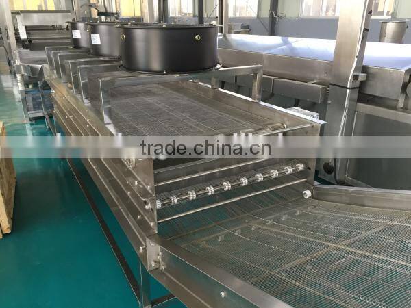 Multilayers stainless steel mesh belt conveyor