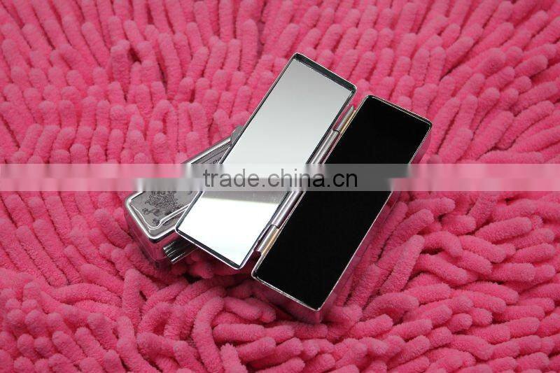 Delicate metal lipstick case