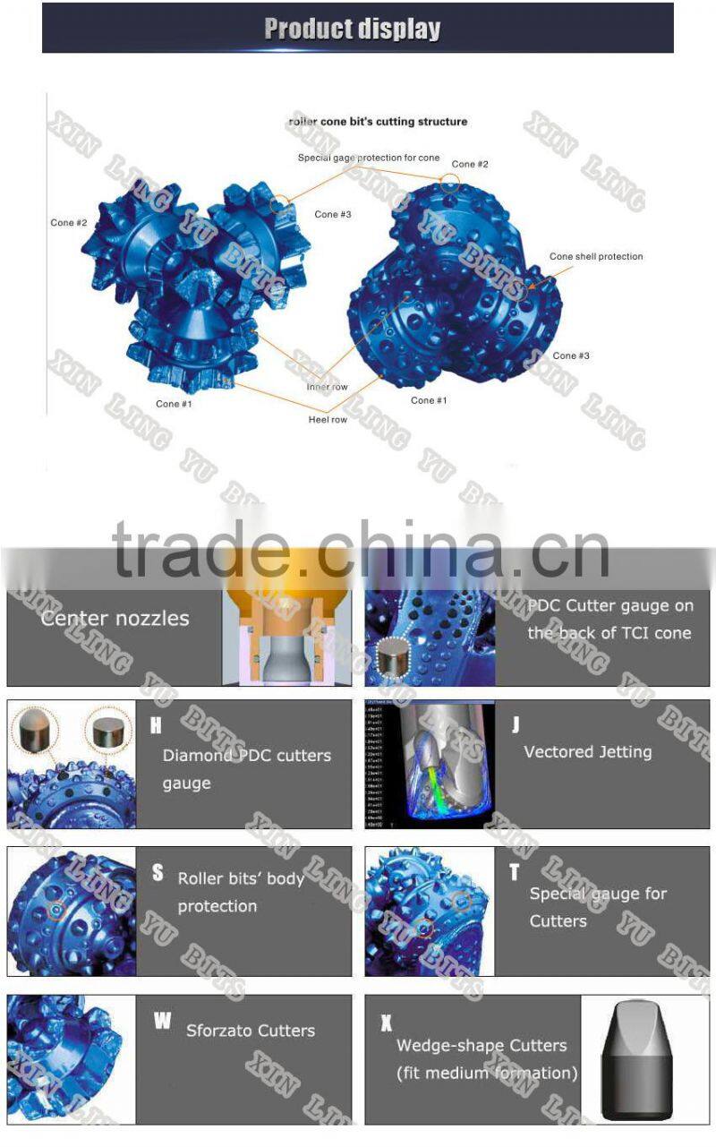 rock drill bits/tricone bits/API low price bit
