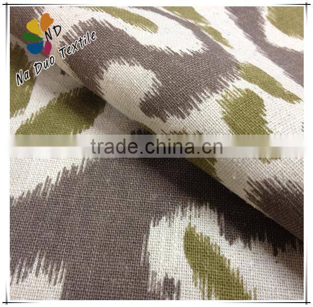 2013 Printed cotton linen fabric