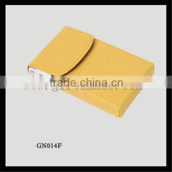 Trendy soft plastic business card case