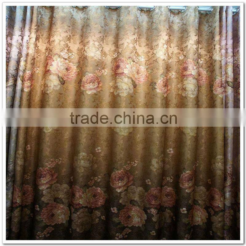 Classic Designs 2013 Yarn Dye 100% Polyester Jacquard Curtain Fabric