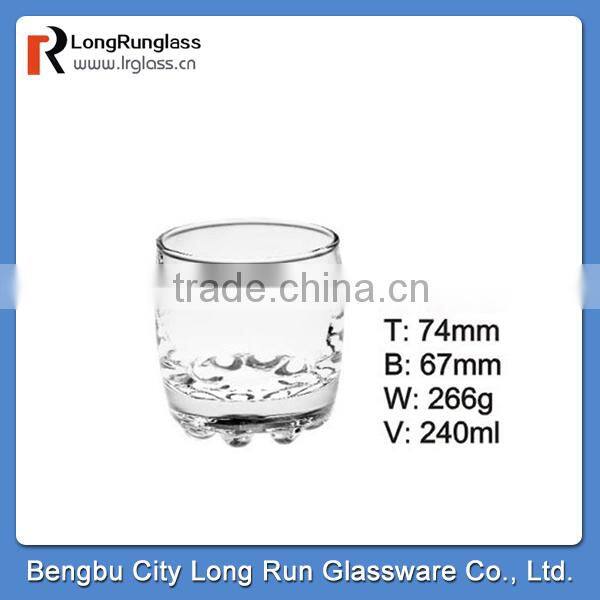 LongRun 110ml tableware cheap glass glass OEM customise hot glass cup