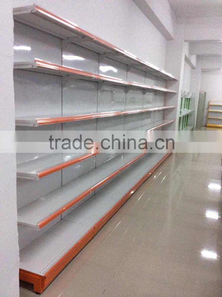 Medium-Sized Single Side Shelving Standard Supermarket Shelving