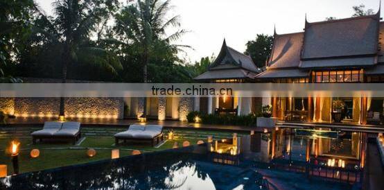 light steel structure prefabricated house/villa