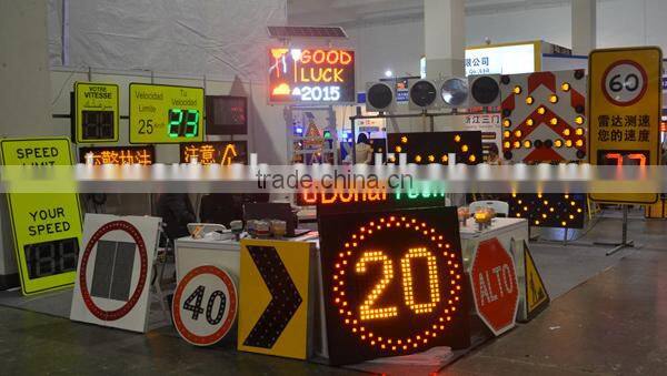 Solar Power Mobile Trailer LED Sign