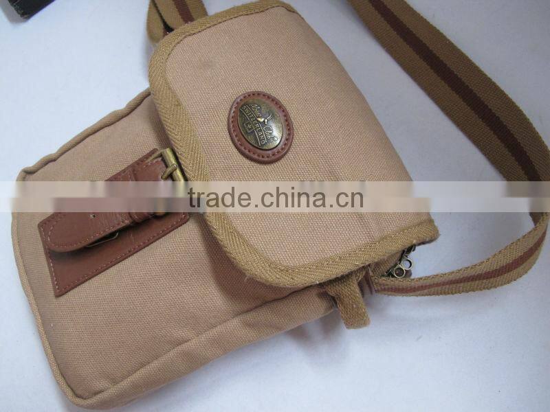 2013 canvas bag leisure small shoulded bag