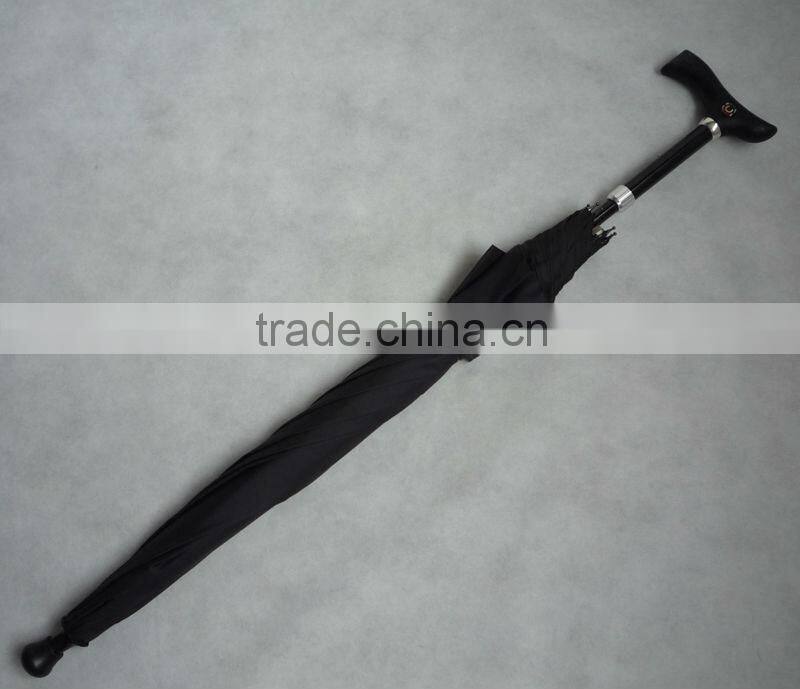 23''x8k auto open fashion straight quality mens walking cane umbrella
