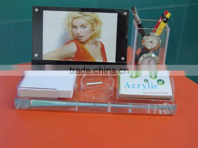 2016 new design clear acrylic calendar display stand