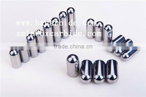 Factory offer high wear and tough spherical tungsten carbide tips for Roller crusher mining drill bits