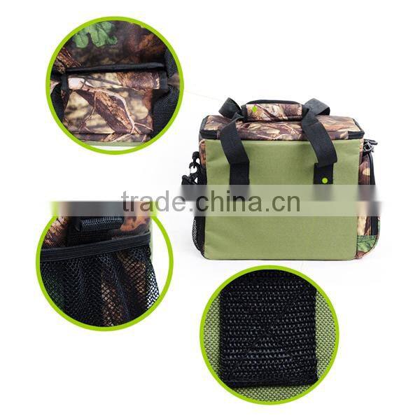 Fashion camouflage insulated cooler bag,outdoor camouflage cooler bag