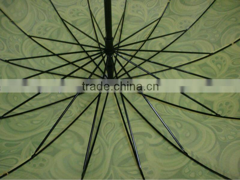 double layers umbrella,23"16k umbrella,manual open umbrella