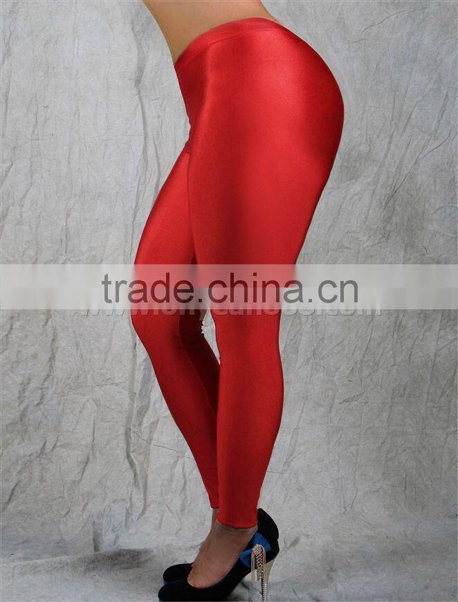 Top quality hot sale plus size girls tights red hot leggings