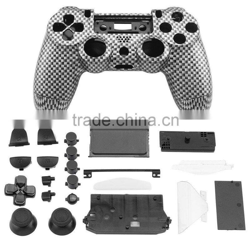 for ps4 Hydro Dipped Carbon Fiber controller Full shell case Controller Shell for PS4 Hydro Dipped Carbon Fiber design