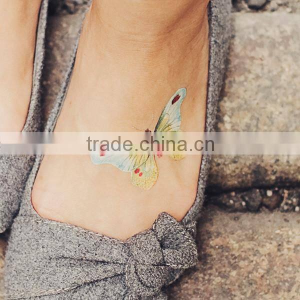 New product romantic design flag custom body art temporary tattoo