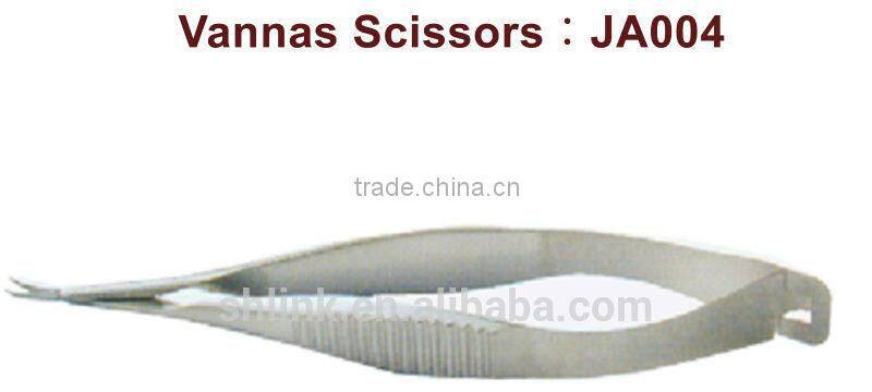 Surgical instrument Vannas Corneal Scissors JA004